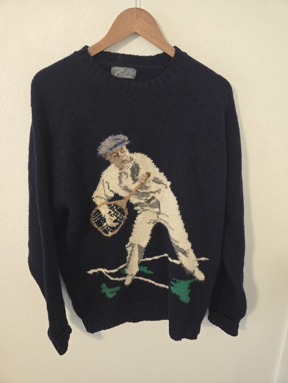 Vintage Lord & Taylor Shetland Pure Wool Sweater Mens XL Exclusively Kensington